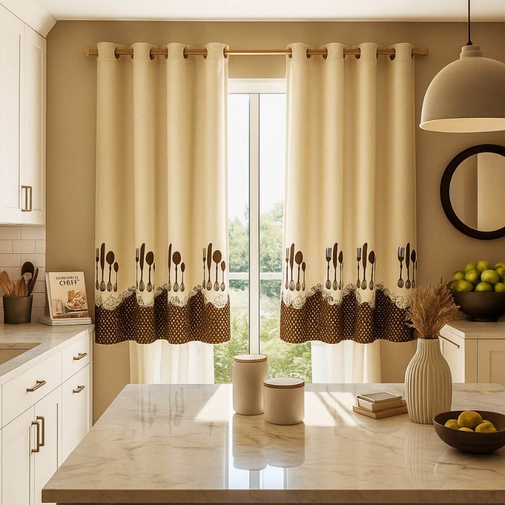 Cortina para Cozinha Janela Grande: Onde Comprar | BuscaProdutos