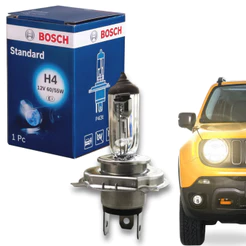 Lampada Original Bosch Farol H4 12v 60w 55 Halogena P/ Carro