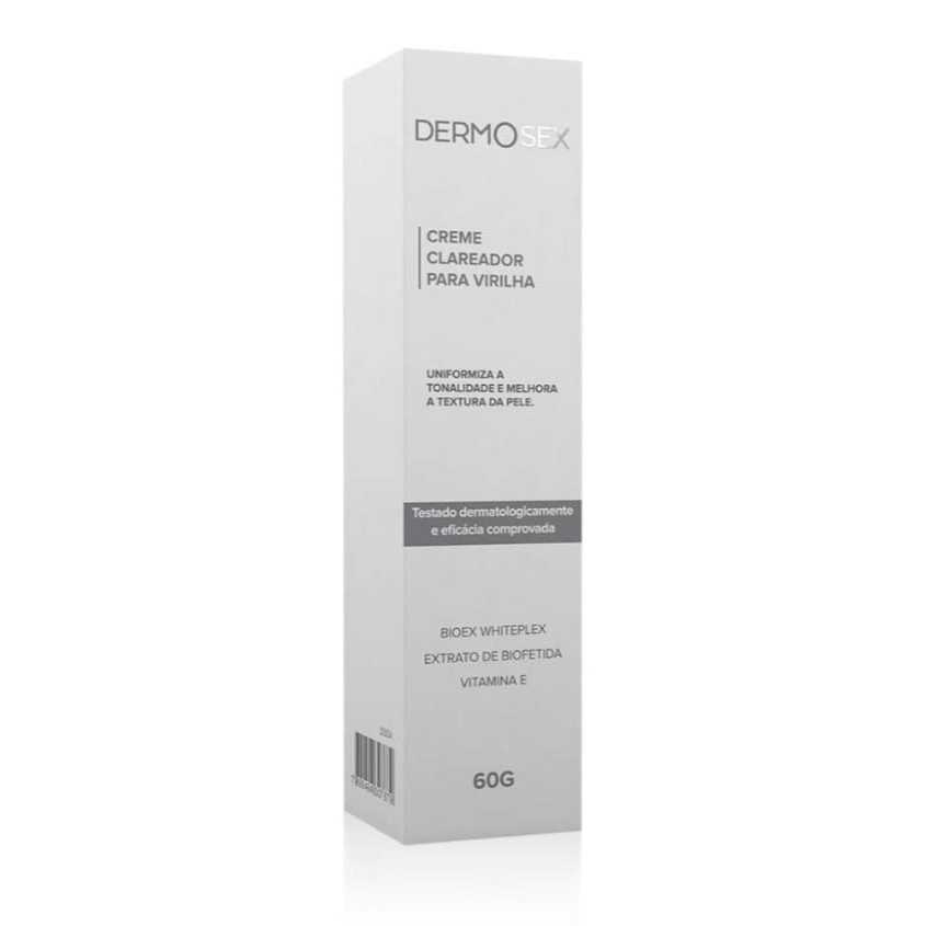 Creme Clareador Intimo Para Virilha E Axila Dermosex 60g