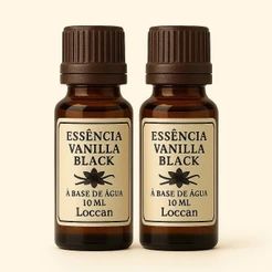 Kit Essências Vanilla Black Premium - Aroma Terapêutico Óleo difusor 10 ml a Pronta Entrega
