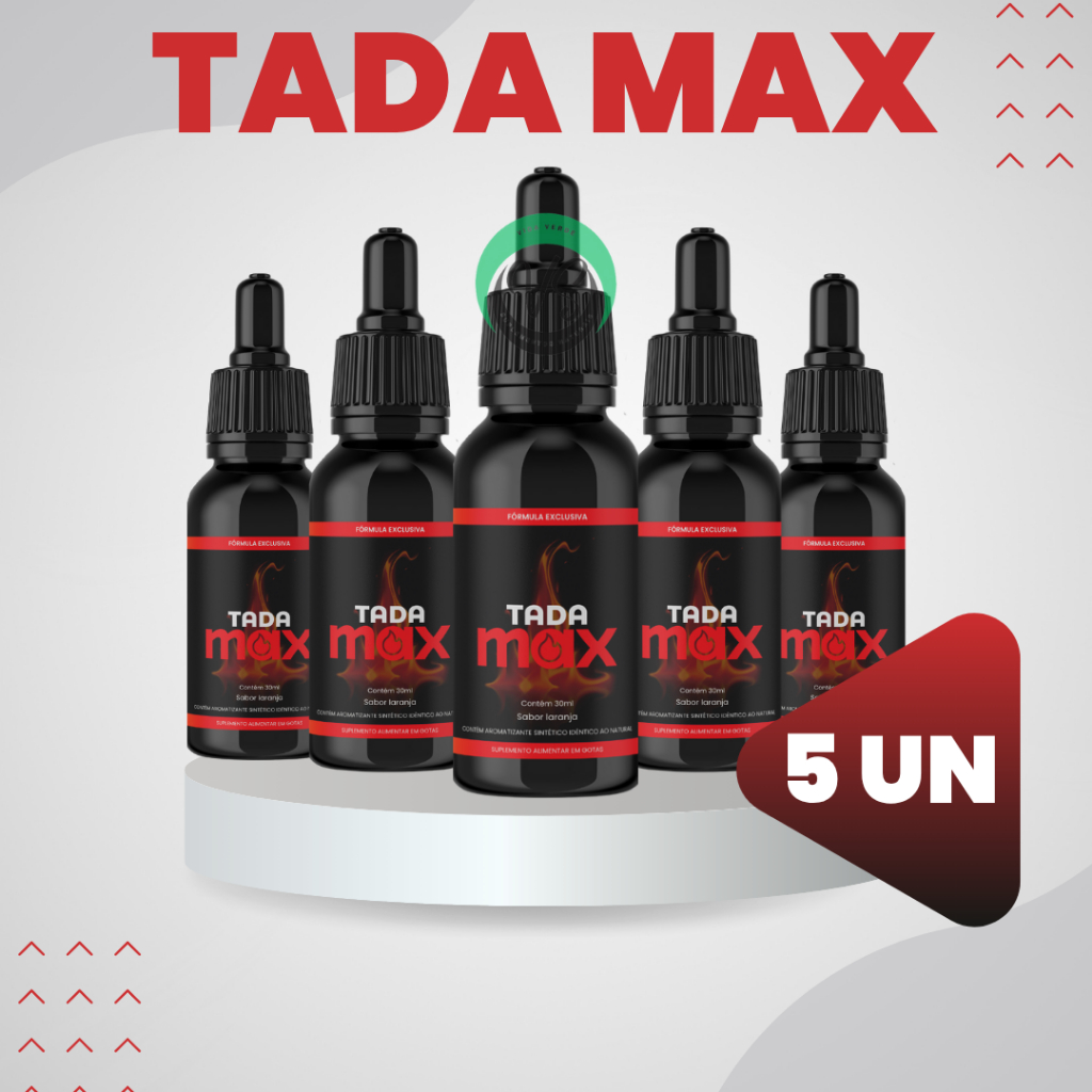 Mega Promoção Tada Max Original 30ML em Oferta na Shopee