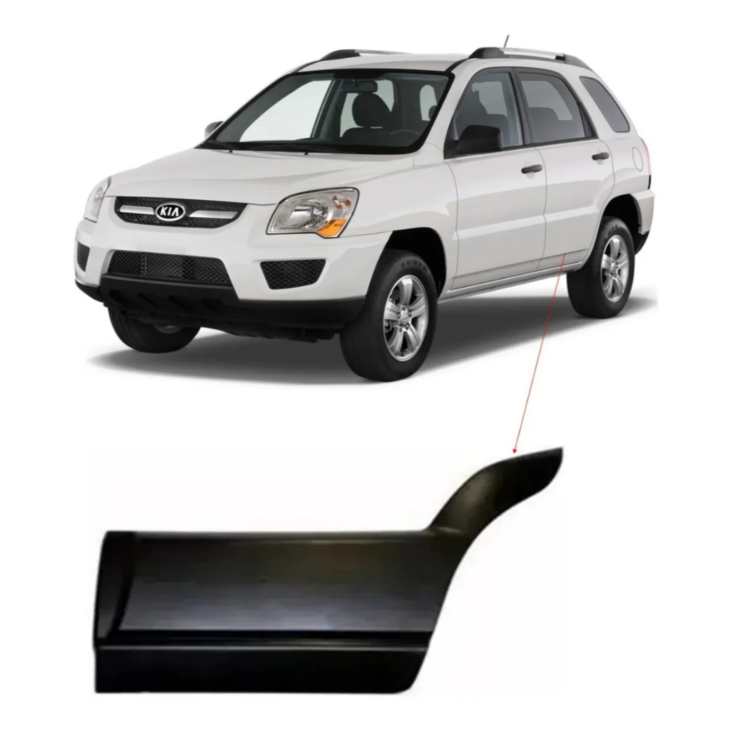 Aplique Friso Acabamento Porta Traseira Sportage 2007 2008 2009 2010 2010 2011 Motorista 87733-1f000