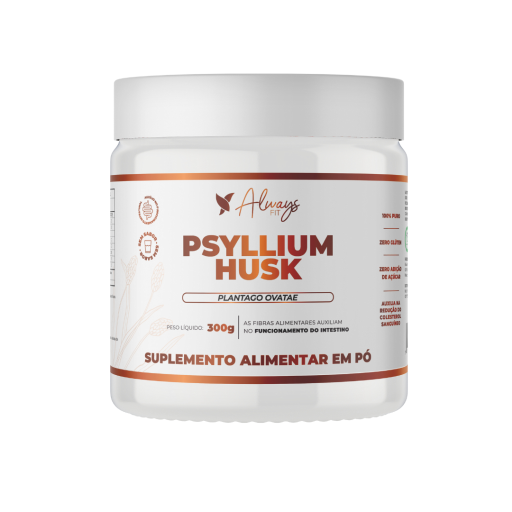 Psyllium Husk (Plantago ovatae) 300g - 1 Unidade