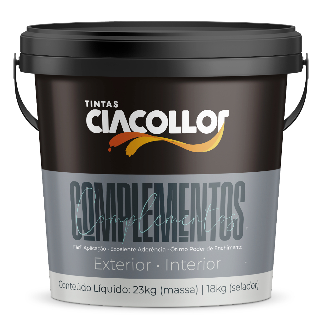 Selador Acrílico 18kg Parede Reboco Fibrocimento Interno Externo Ciacollor em Oferta na Shopee