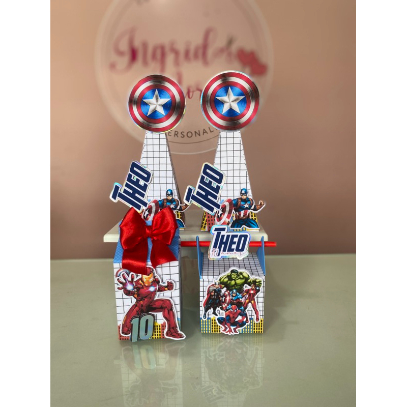 kit de personalizados - vingadores / lembrancinhas personalizadas / festas e aniversários