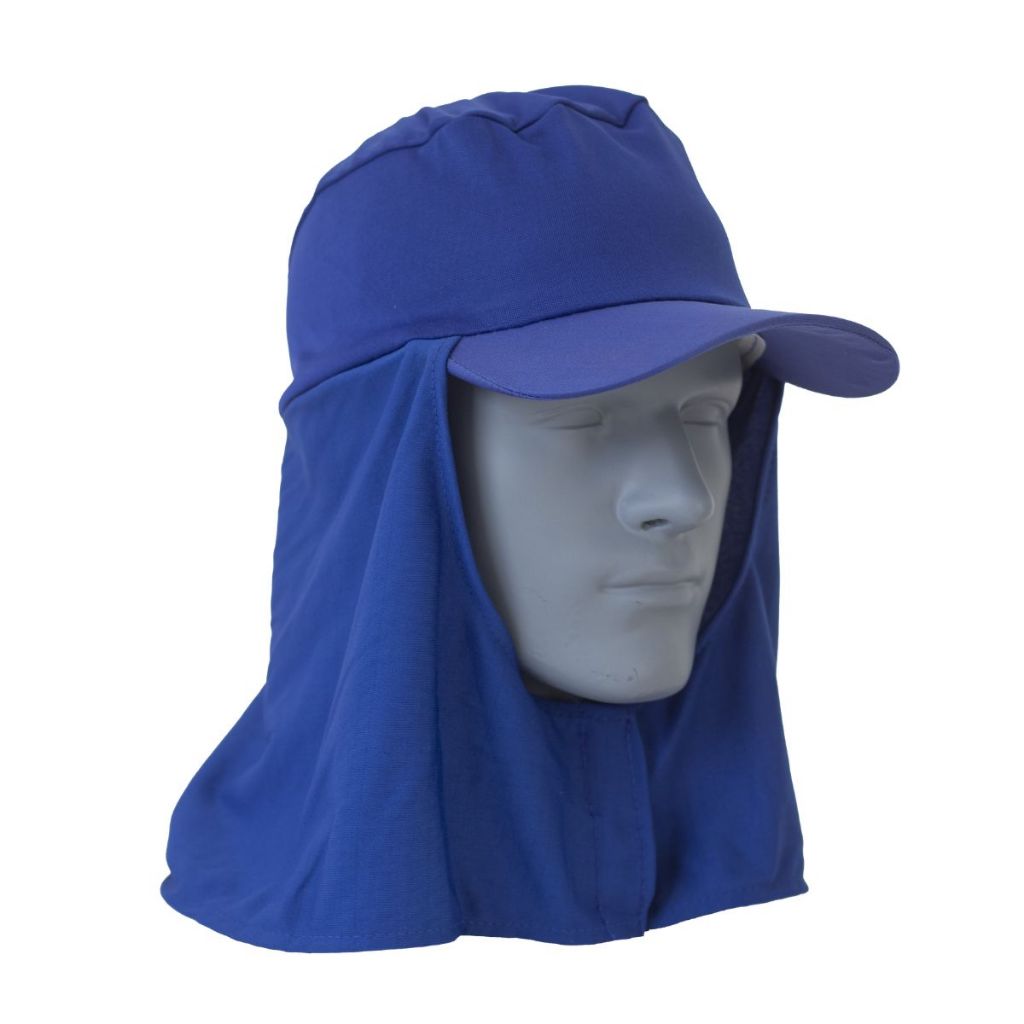 Touca Arabe Helanca Azul tipo Boné  CA44963