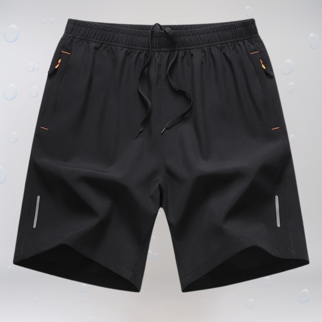 Bermuda Masculina Tactel Com Zíper Bolso Academia