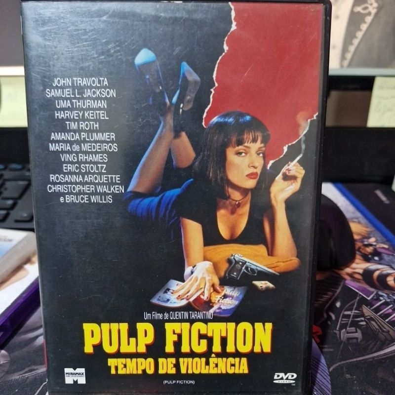 Dvd Pulp Fiction, Quem é Morto Sempre Aparece e Quem Vai Ficar com Mary.