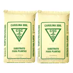2 sacas Substrato Inerte Carolina Soil Com Perlita 7,5kg 45l C.e 0,1