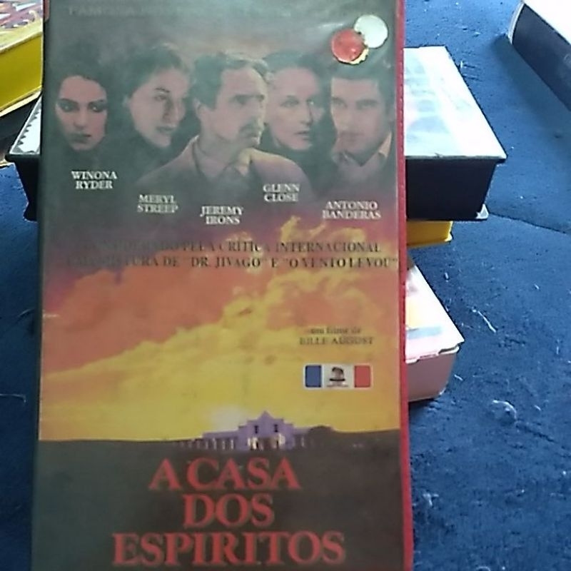 filme vhs a casa dos espíritos