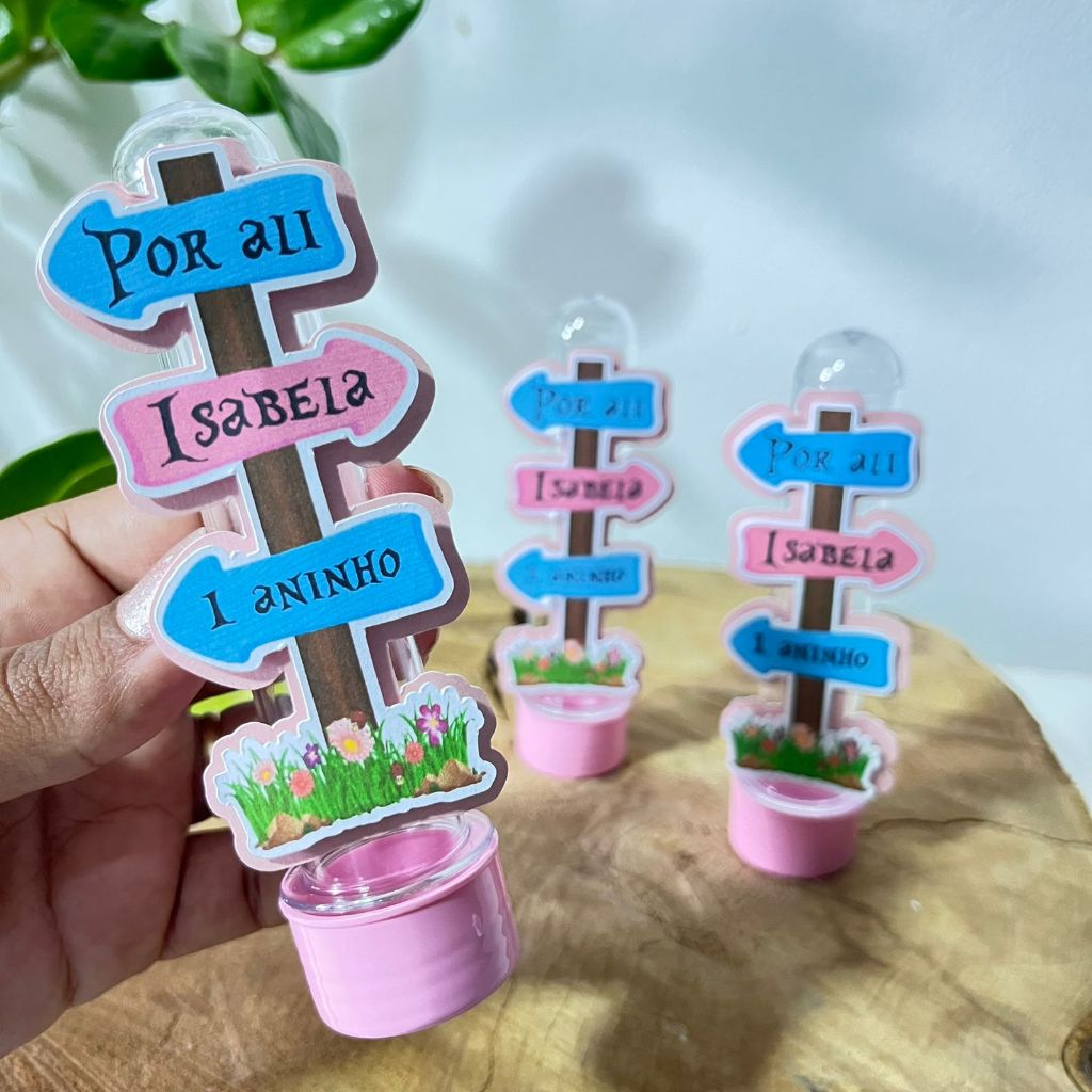 Tubete Alice Pais das Maravilhas | Personalizados | Lembrancinhas | Decoração Infantil | Aniversário