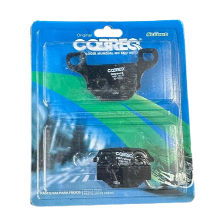 Pastilha de Freio Dianteiro Cobreq N-1013 Moto Intruder 125 - GN 125 - Legion 125 - Fly 125/135