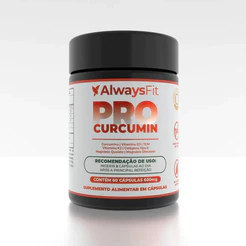 ProCurcumin C3 Complex® AlwaysFit | Curcumina + Vitamina D3 + K2 + Magnésio + Colágeno Tipo 2 + TCM | 60 Cápsulas