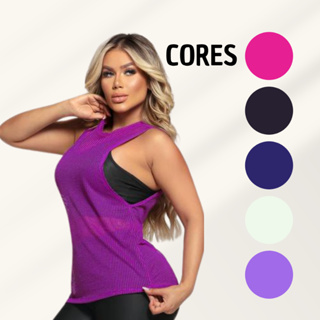 Regata Academia Feminina Gola Alta Arrastão blusa Moda Fitness Furadinha longa moda fitness feminina em Oferta na Shopee