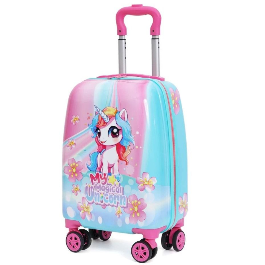 Mala infantil escolar de pesonagens mala Infantil De Bordo  mala de viagem 10kg e Mochila Infantil 16"