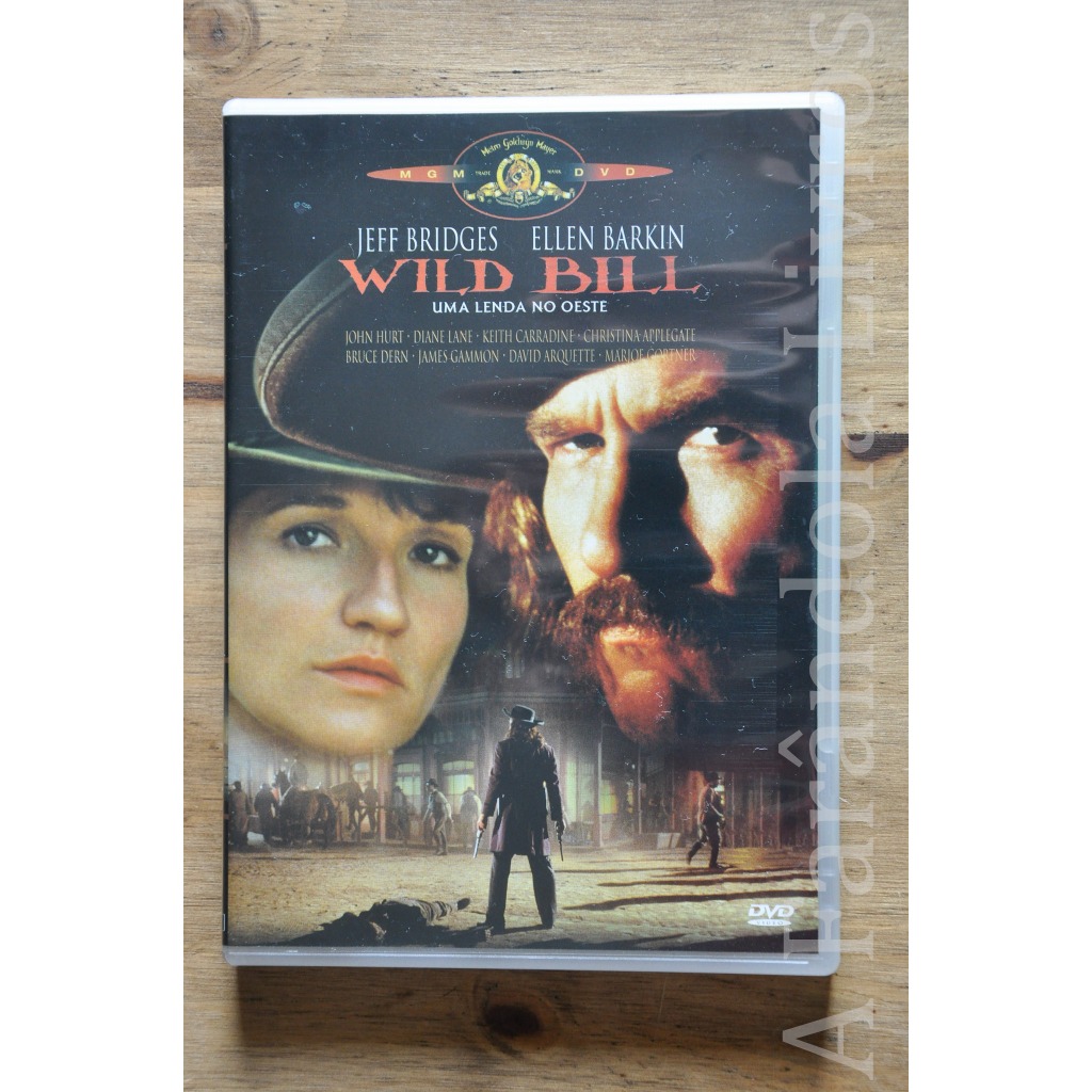 DVD Wild Bill Uma Lenda no Oeste Jeff Bridges