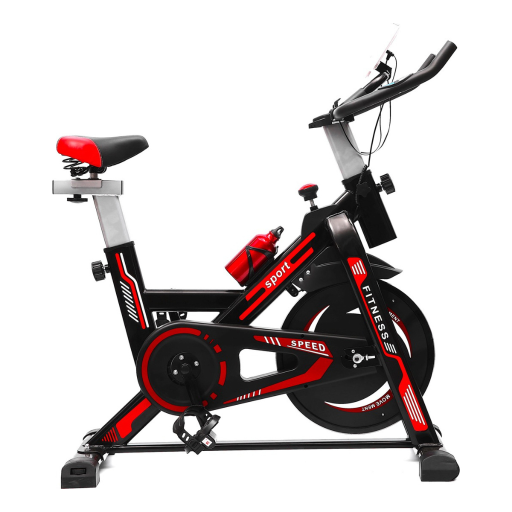 Bicicleta Ergométrica Para Spinning Mecânica Roda volante de inércia 13kg Suporta até 130kg