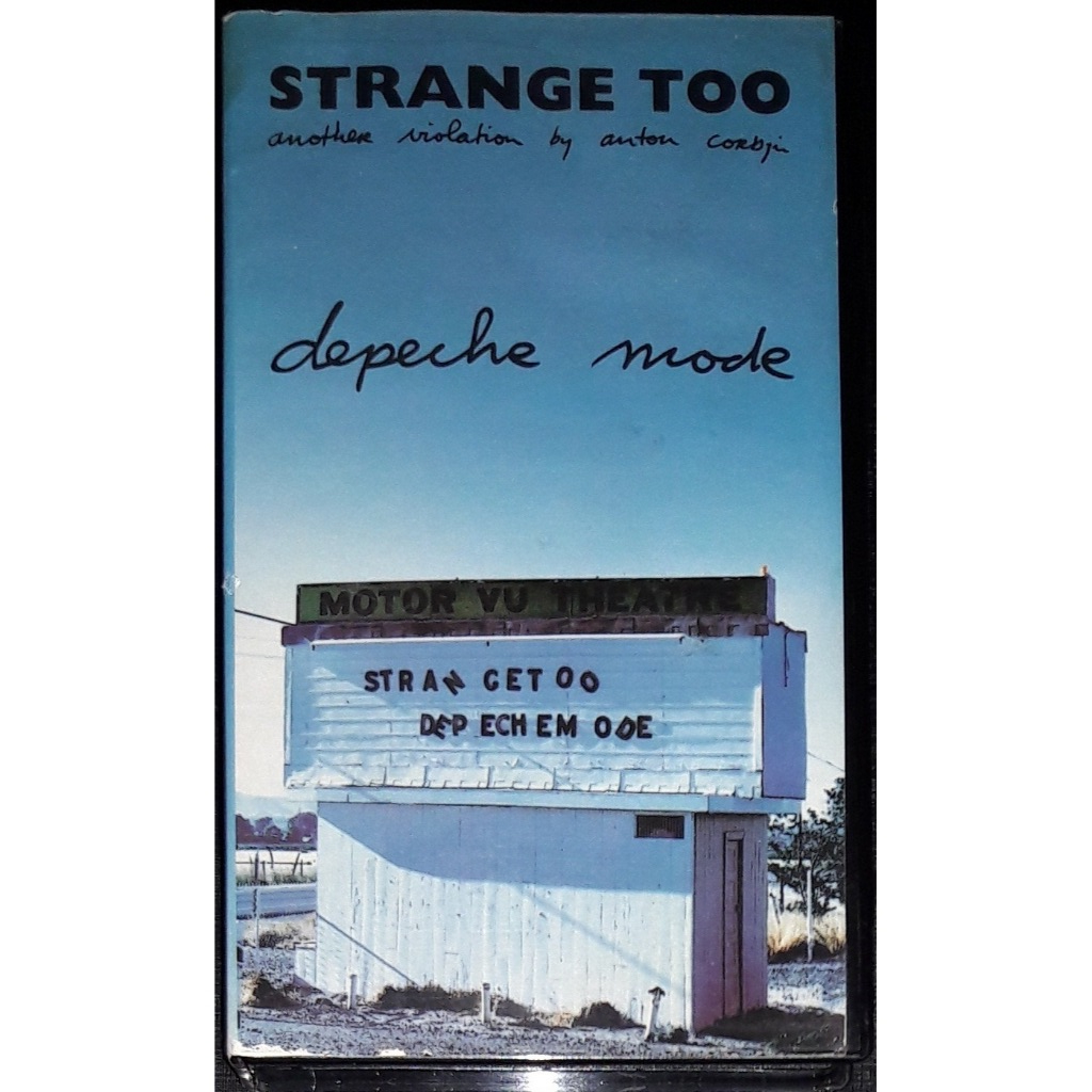 Depeche Mode Fita VHS Strange Too Vídeos Violator 1990 Raro Anos 90 Enjoy the Silence Personal Jesus Excelente Estado