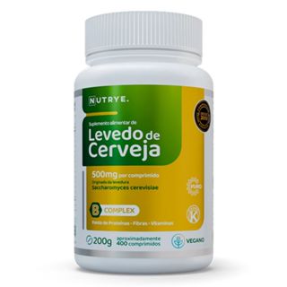 Levedo de Cerveja Levedura Pura 400 Comprimidos - Original em Oferta na Shopee