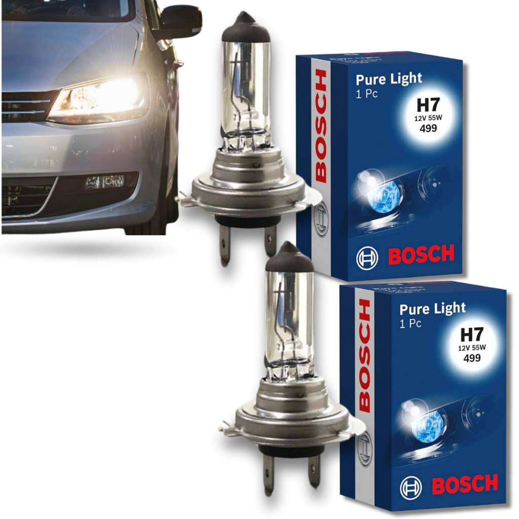 2 Lâmpadas Halógena Farol Alto Baixo Lanterna H7 Bosch - Diversos Veículos em Oferta na Shopee