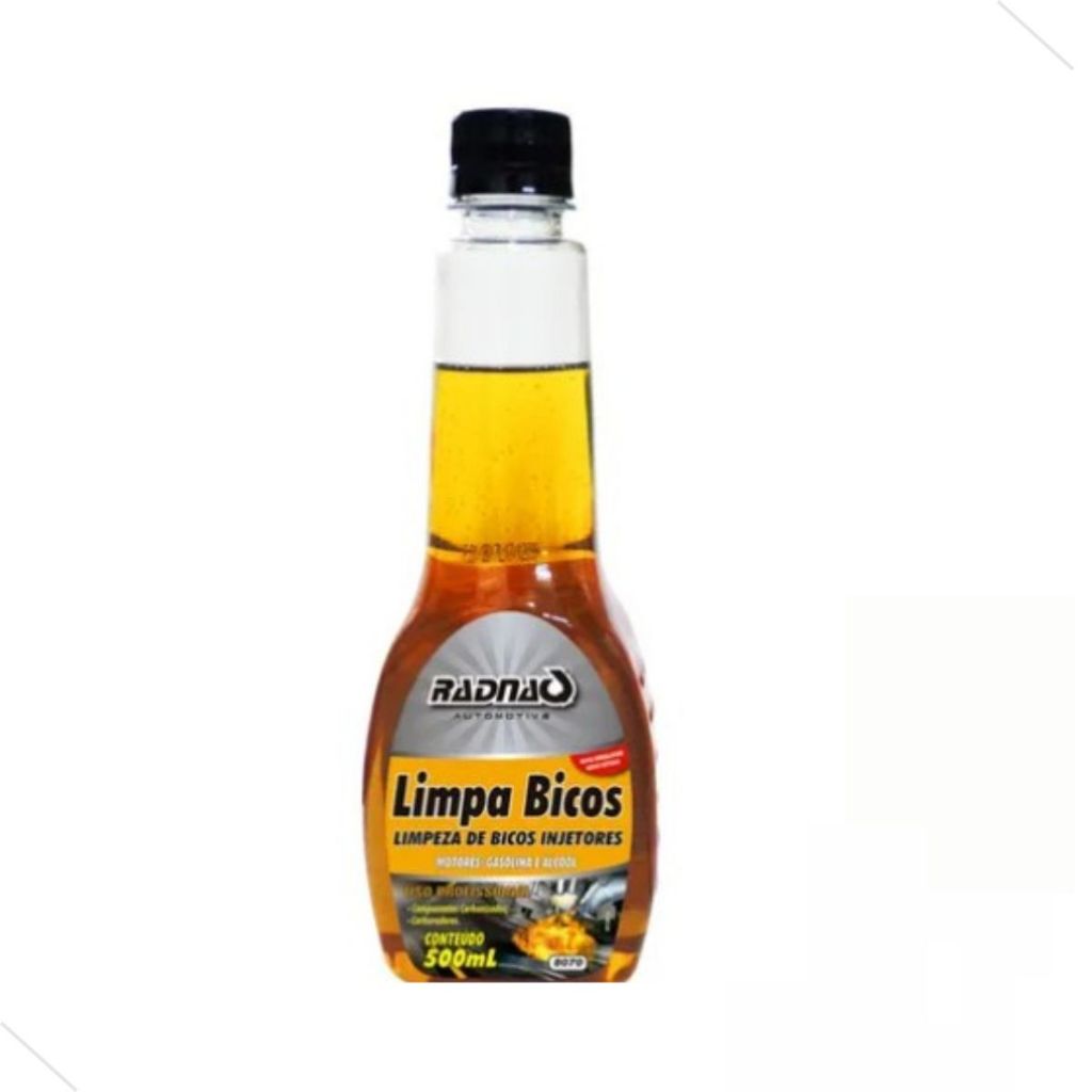 Limpa Bico Injetor Alcool Etanol Gasolina Diesel 500ml Radnaq em Oferta na Shopee