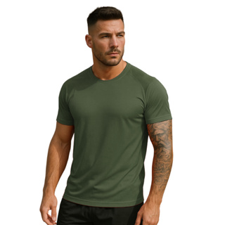 Camiseta Dry Fit Masculina Esportiva com Proteção UV 50+ Para Treino, Corrida e Academia em Oferta na Shopee