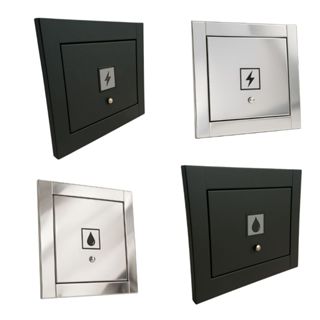 Visor Água Ou Luz Caixa Linha Luxo em Oferta na Shopee