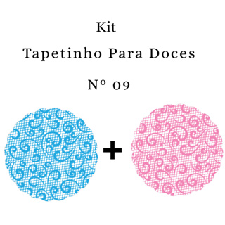 Kit 200 ~ 600 Tapetinho Rendado para Fundo de Doces Tule Bordado Rosa 9cm - Festas Chá Revelação Fundinho de Doces em Oferta na Shopee