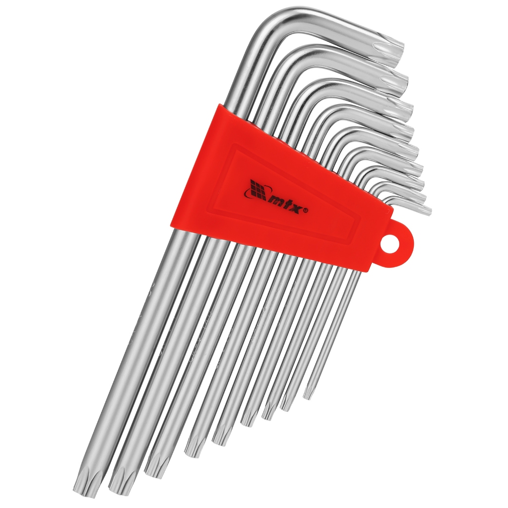 Jogo Chave Torx T10 a T50 MTX Longas com Furo Guia 9pç em Oferta na Shopee