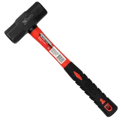 Marreta Oitavada 1Kg MTX com Cabo de Fibra de Vidro Emborrachado
