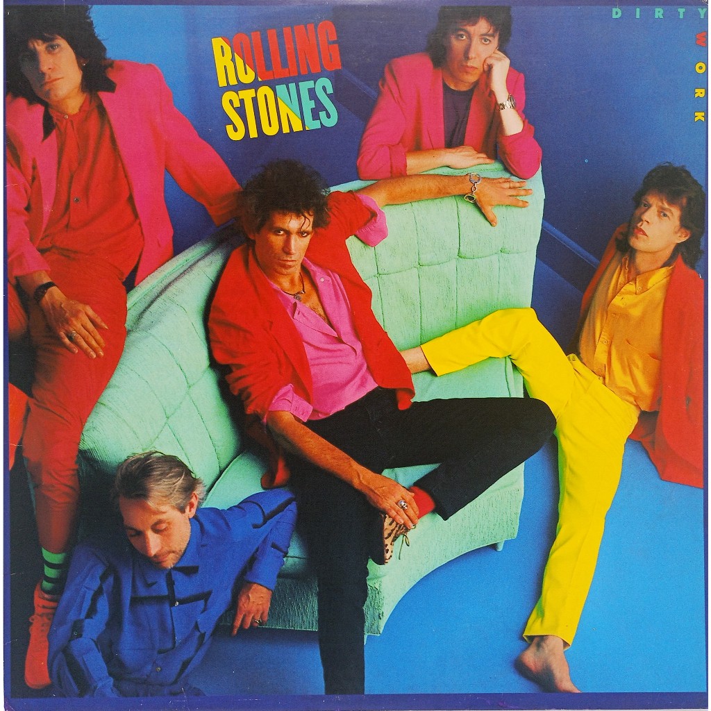 Lp Rolling Stones - Dirty Work - 1986 - Vinil Nunca Tocado