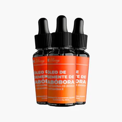 Óleo Semente De Abobora AlwaysFit | Suplemento Em Gotas 30ml | 3 Unidades