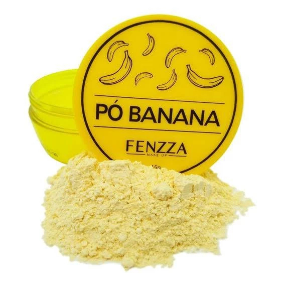 Pó Facial Banana FENZZA MAKE UP - Fenzza 15g FZ34014