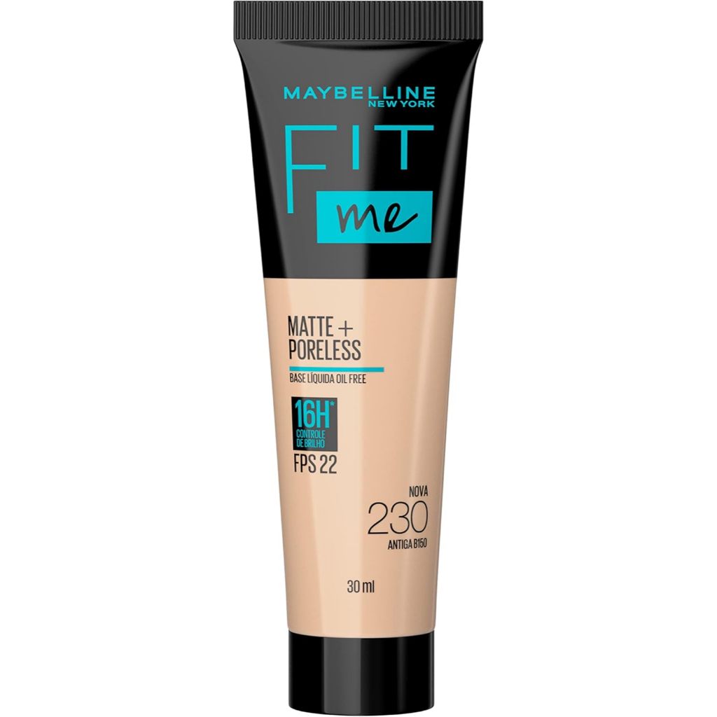 Base Maybelline Fit Me Matte Líquida FPS22 30ml em Oferta na Shopee