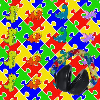 ALMOFADA ABAFADOR TEMA AUTISTA em Oferta na Shopee