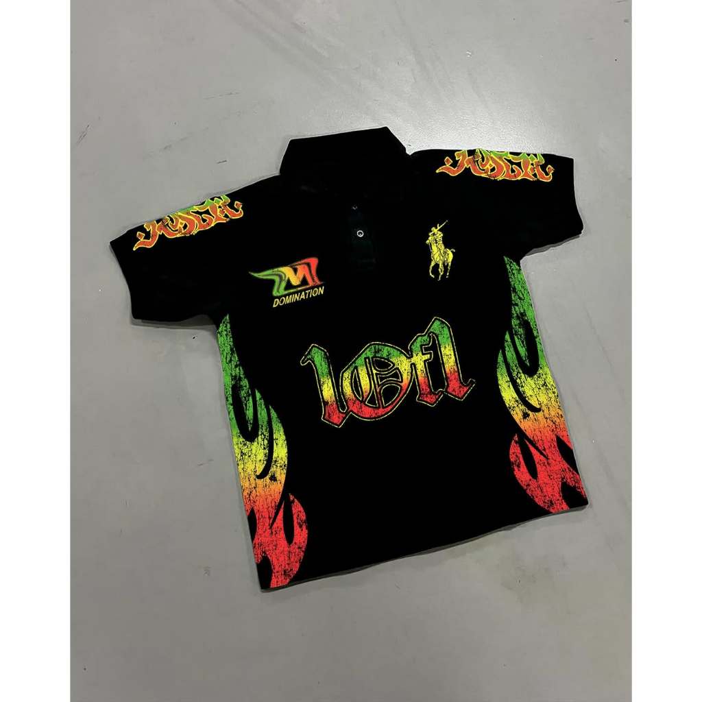 Camisa Gola Polo LOF1: Estilo Streetwear Unissex em Oferta na Shopee