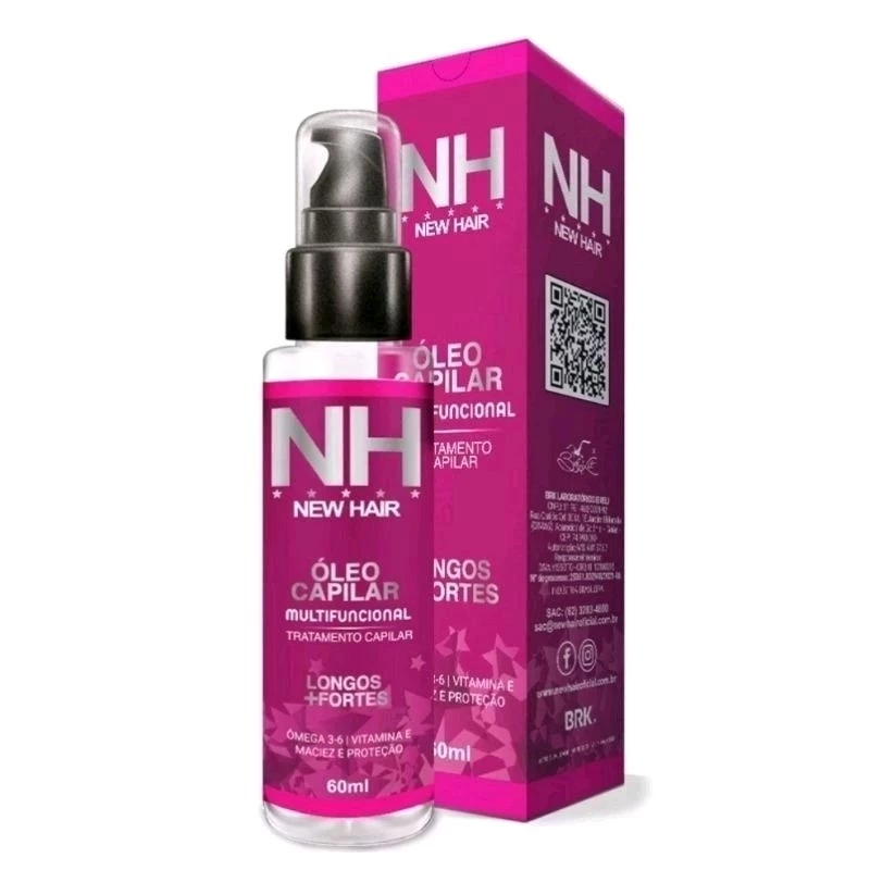 Óleo Multifuncional New Hair em Oferta na Shopee