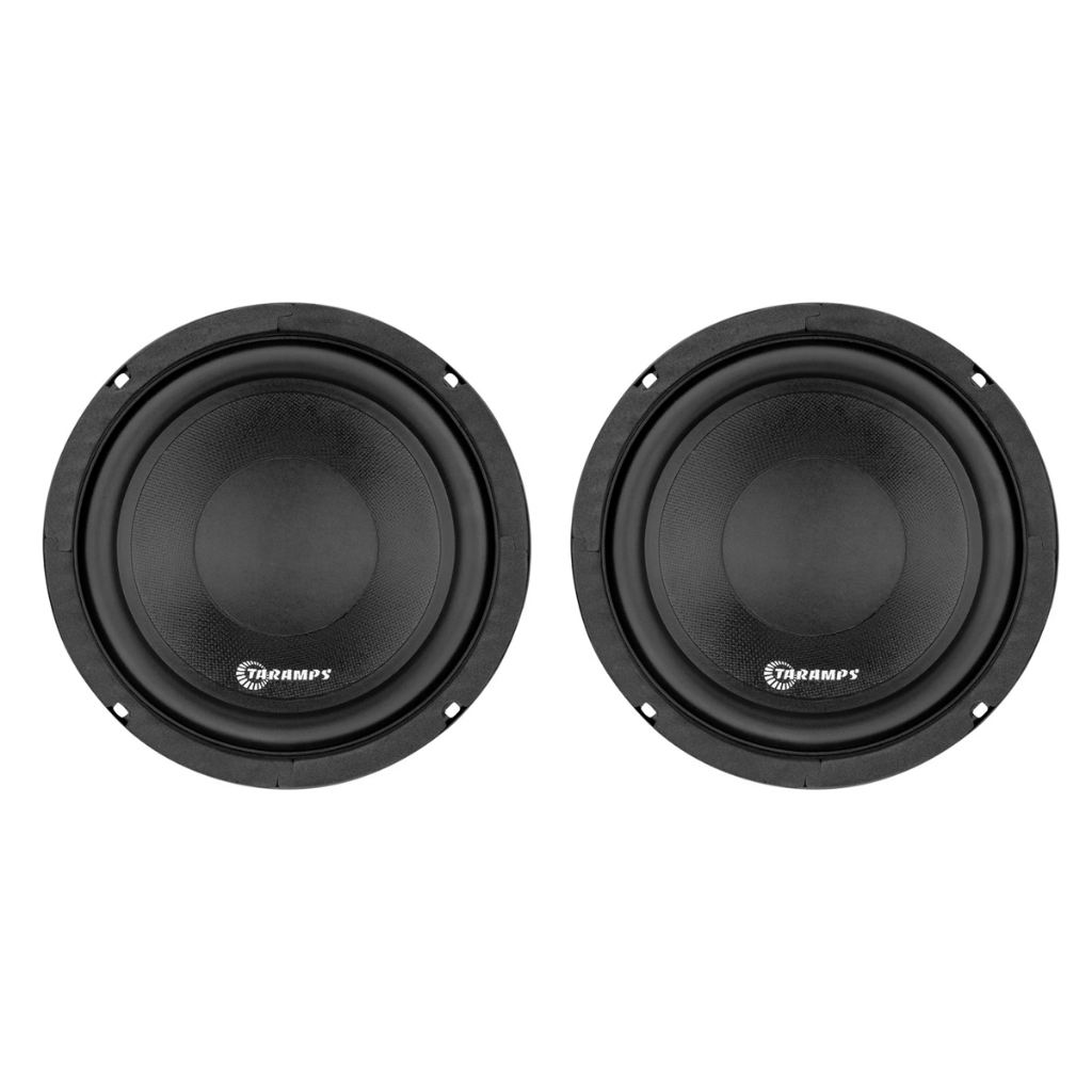 Kit 2 Subwoofer Taramps T500 250w Rms 6 Pol 4 Ohms Simples - Spare Parts and Accessories for Vehicles