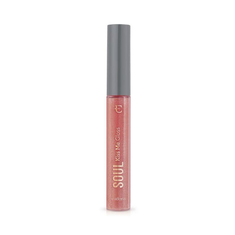 Gloss Labial Rosa Holofote SOUL Kiss Me 5,2ml - Eudora