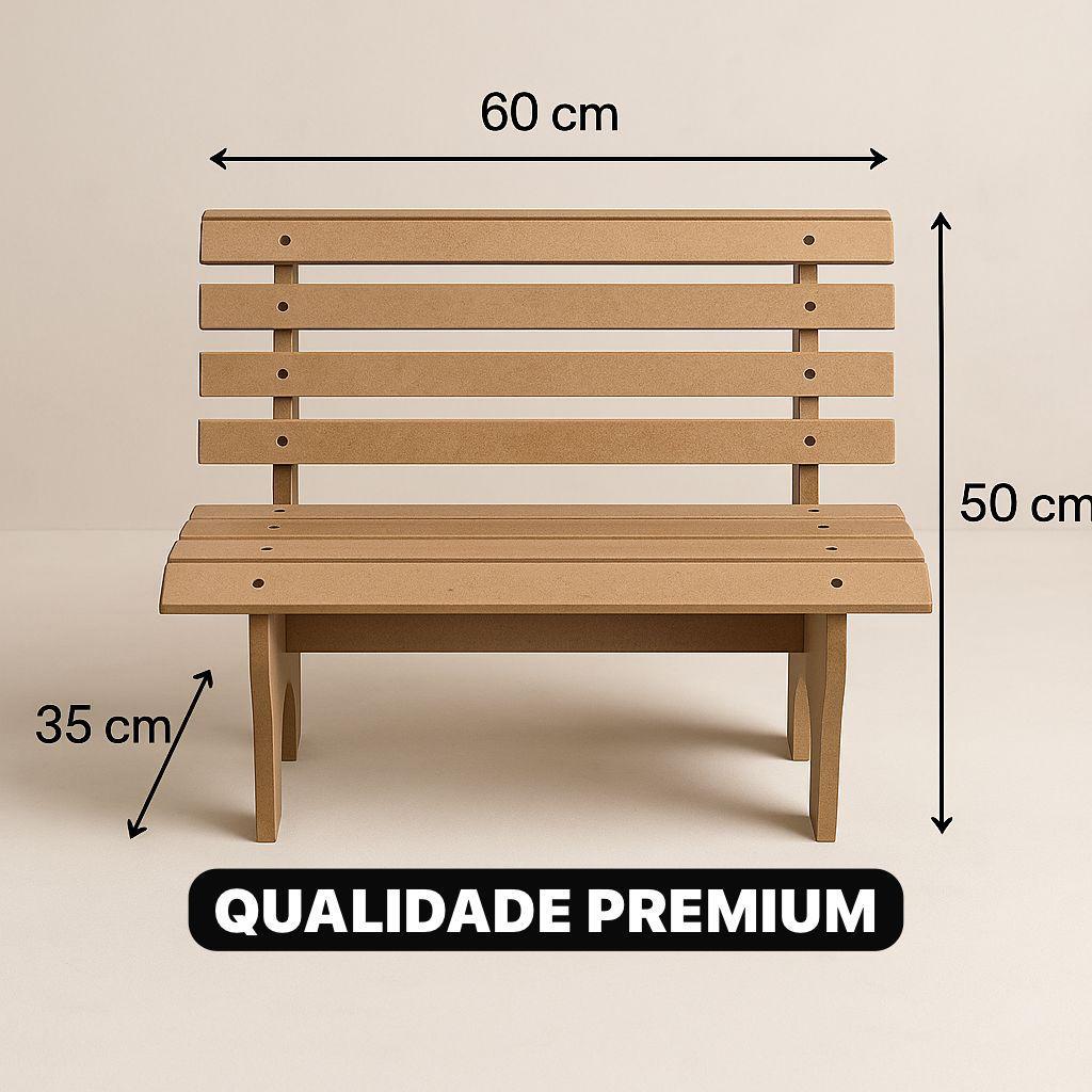 Banquinho MDF para Decoração de Festa Infantil Mesa Cenográfica Leve Desmontável Branco em Oferta na Shopee
