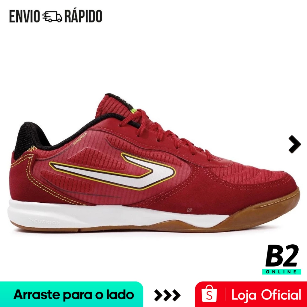 Chuteira Futsal Topper Top Letra IV Unissex Original com Nota Fiscal e Garantia - Sports & Outdoors
