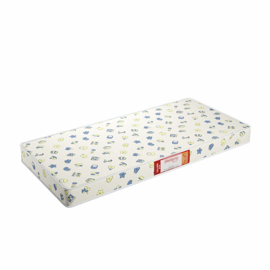 Colchão De Berço Americano 130x70 cm Impermeável Espuma D18 Infantil Mini Cama Baby