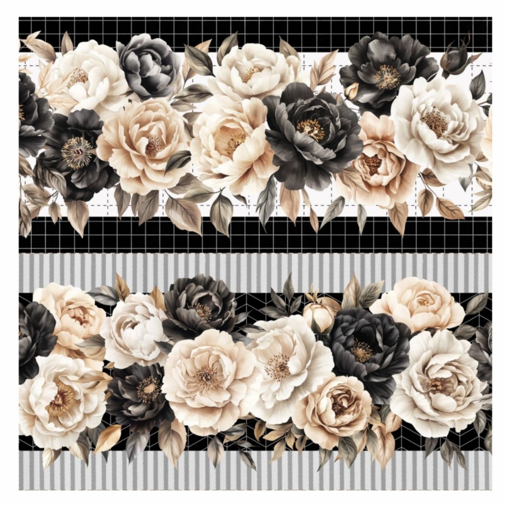 Tricoline Digital Barrado Painel Kit Toalha e Rosto Serenata 100% Algodão 52x150cm Maria Flor em Oferta na Shopee