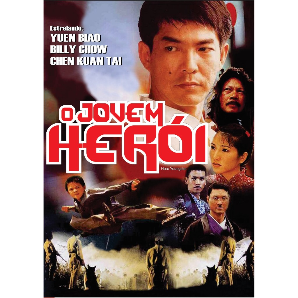 DVD O JOVEM HERÓI (Hero Youngster) Legendado/com Yuen Biao, Billy Chow, Lau Kar Wing.