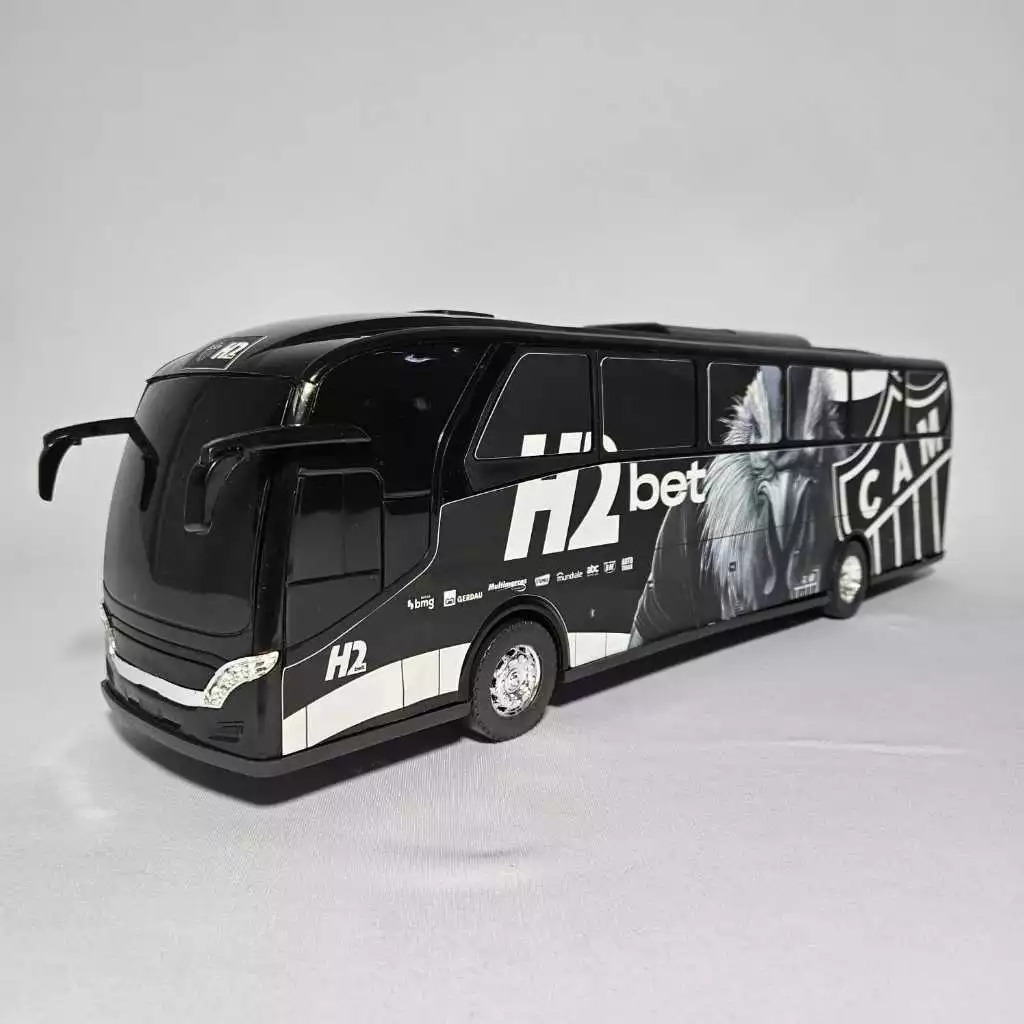 Brinquedo Ônibus Miniatura Atlético Mineiro Original Galo  - Usual Brinquedos