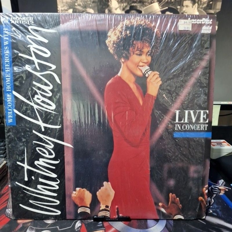 Laser Disc - Whitney Houston - Live In Concert