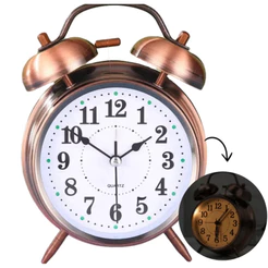Relógio De Mesa Despertador Retro Clássico Qualidade