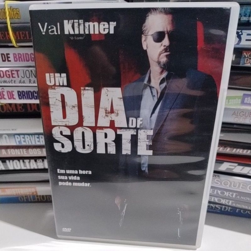 DVD Um Dia de Sorte - Val kilmer. ORIGINAL.