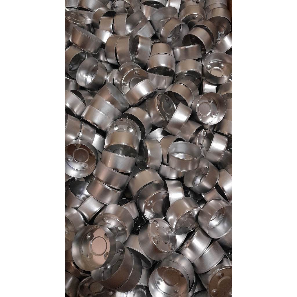 Vaso para vela rechaud rechô lamparina l vaso de alumínio para velas rechaud lamparina