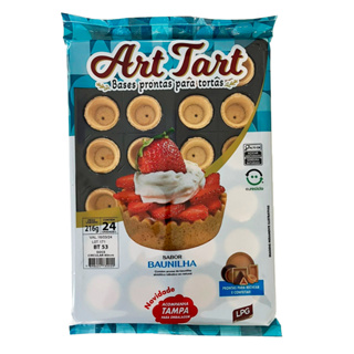 Base Tortinha Art Tart Doce 4 Cm, com 24 Unid. em Oferta na Shopee